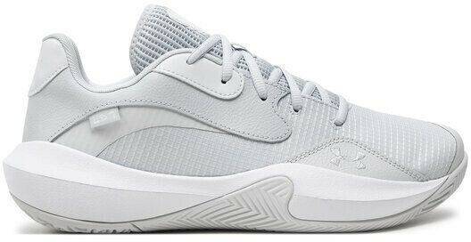 Zapatillas de baloncesto Intersport Under Armour Basketball Shoes UA Lockdown Low 3027646-101 grey