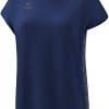 Camisetas de fútbol Intersport Erima Essential Team T-Shirt Damen Shirt blau