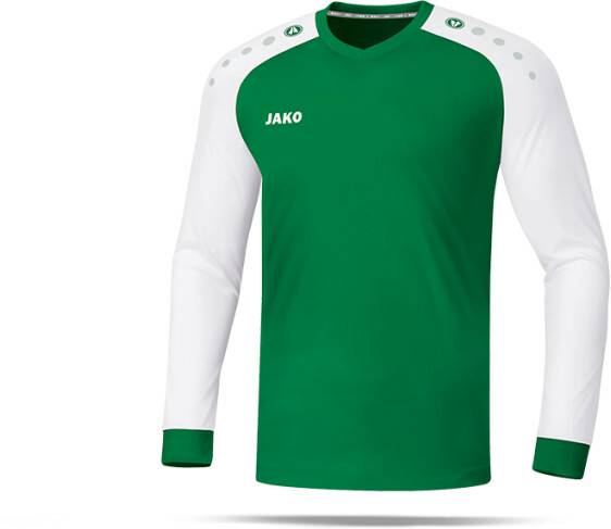 Camisetas de fútbol Intersport JAKO Champ 2.0 Shirt long sleeve (4320)(4320-006) green