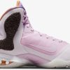 Intersport Nike LeBron IX regal pink/velvet brown/blanco/multi Zapatillas de baloncesto