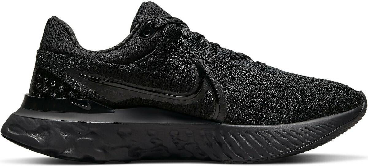 Intersport Nike React Infinity Run Flyknit 3 Womenblack/black/black negro Zapatillas running