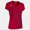 Intersport Joma Elite VIII Short Sleeve T-shirt Women (901255100)(901255600) red Camisetas de fútbol