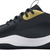 Zapatillas de baloncesto Intersport Under Armour Lockdown Basketball Shoes 001 black metallic gold