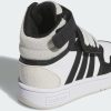 Intersport Adidas Hoops Mid 3 Infant Trainers white black Zapatillas de baloncesto