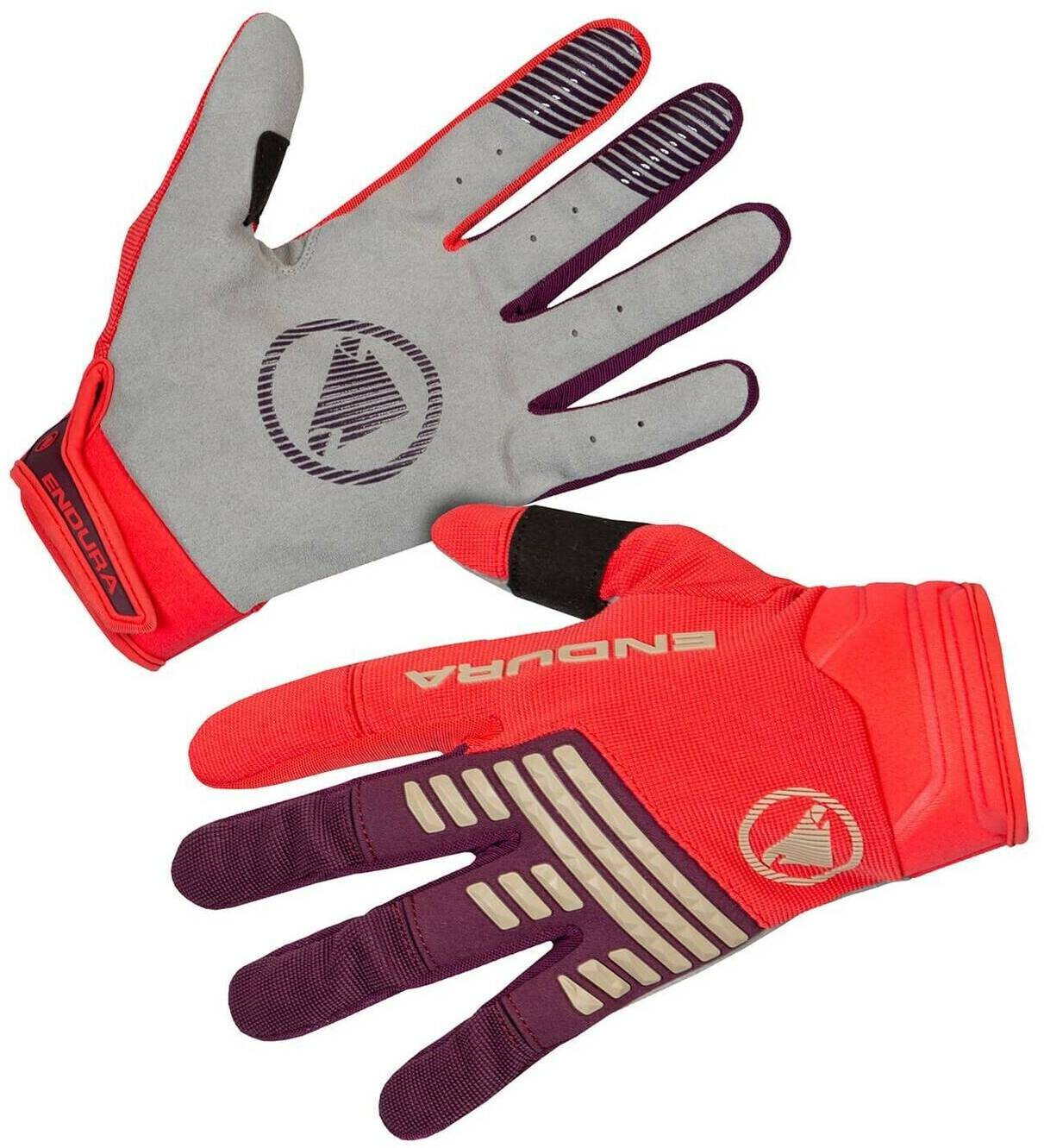 Guantes de ciclismo Intersport Endura SingleTrackpomegranate