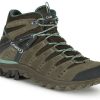 Calzado de montaña Intersport Aku Alterra Lite Mid GTX W's Hiking Shoes mud green