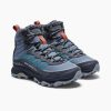 Intersport Merrell Women's Moab Speed Thermo Mid Bootsmonument azul Calzado de montaña