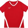 Intersport Nike Youth Team Spike Short Sleeve Jersey Trikot rot Camisetas de fútbol