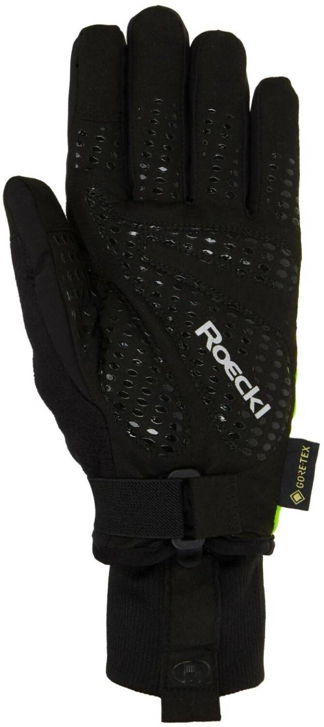 Intersport Roeckl Rocca 2 GTX (2024)fluo yellow Guantes de ciclismo