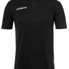 Intersport Uhlsport Essential Poly Short Sleeve Polo Kids (1002235)(100223501) black Camisetas de fútbol