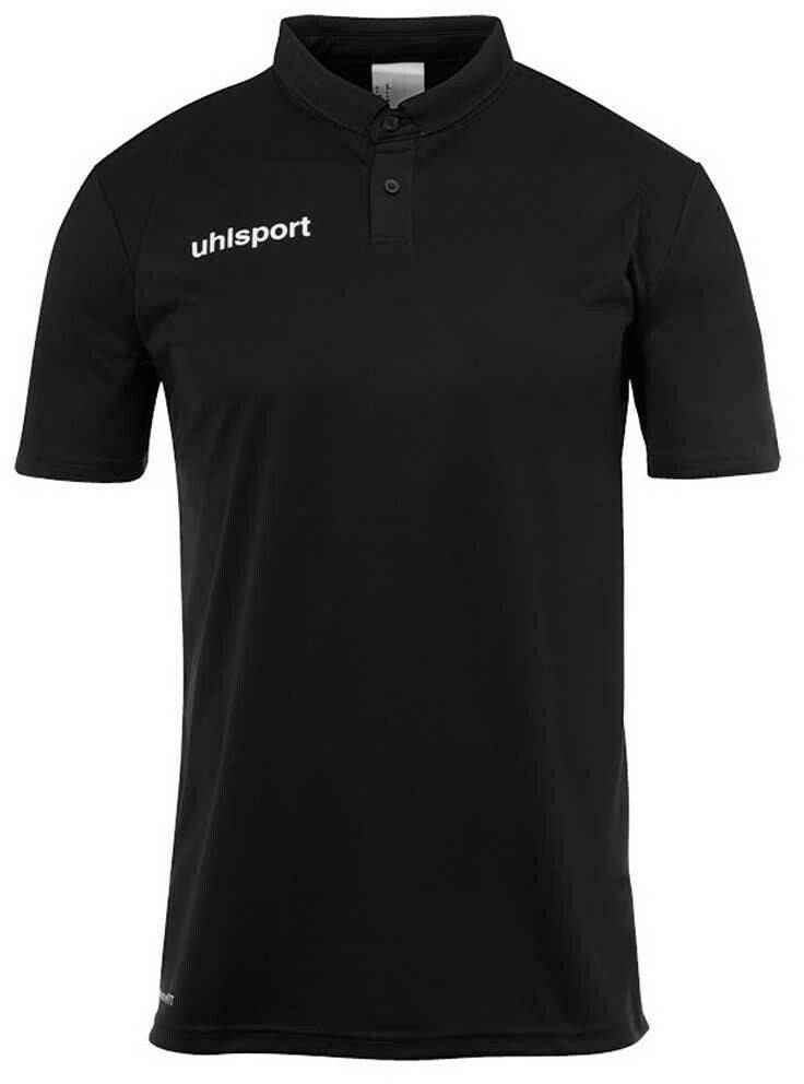 Intersport Uhlsport Essential Poly Short Sleeve Polo Kids (1002235)(100223501) black Camisetas de fútbol