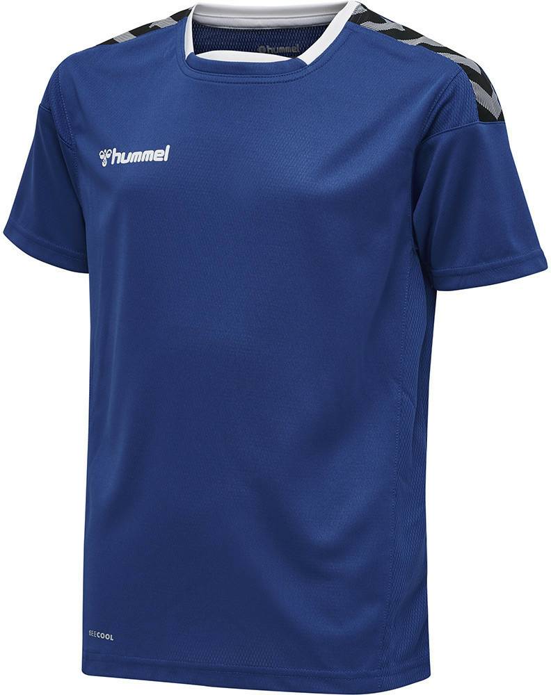 Camisetas de fútbol Intersport Hummel Authentic Poly Jersey S/S Men (204919)blue (204919-7045)