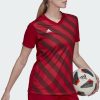 Intersport Adidas Entrada 22 Graphic Shirt Women (HE2984)(HE2989) team power red 2/shadow red Camisetas de fútbol