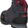 Calzado de montaña Intersport CMP Alcor Mid Trekking Wp Women (39Q4906)(39Q4906-U901) black