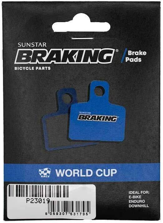 Accesorios para frenos de bicicleta Intersport Braking Race World Cup Magura Mt2/mt4/mt6/mt8 Sintered Disc Brake Pads Durchsichtig