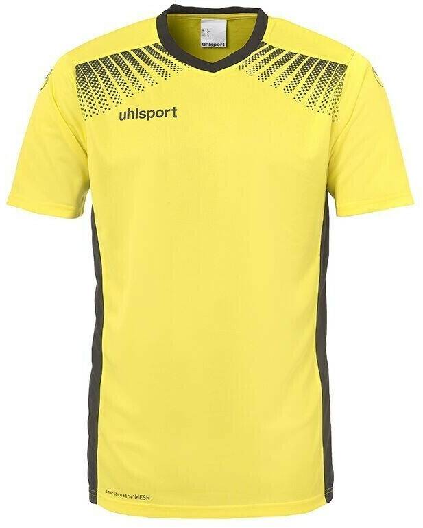 Intersport Uhlsport GOAL Shirt KA (1003332)lime yellow/black Camisetas de fútbol