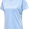 Intersport Hummel Core Xk Poly Jersey S/S Woman (211457)blue 7035 Camisetas de fútbol