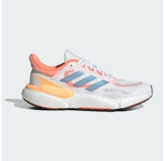 Intersport Adidas Solarboost 5 Womencloud white/silver violet/coral fusion beige Zapatillas running