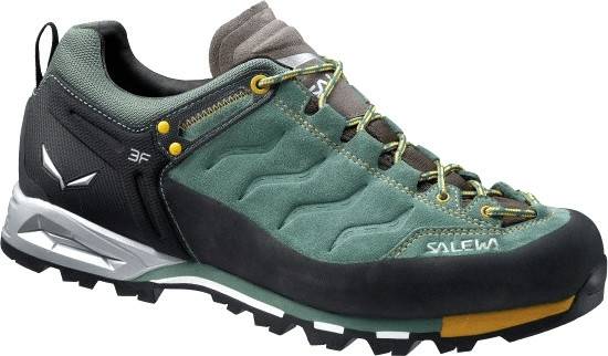 Calzado de montaña Intersport Salewa MTN Trainer Menmyrtle/nugget gold verde