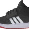 Intersport Adidas Hoops 2.0 Mid Core Black/Cloud White/Vivid Red Kids Zapatillas de baloncesto