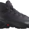 Calzado de montaña Intersport Salomon Cross Hike 2 Mid GTXblack/black/magnet negro