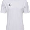 Intersport Hummel Hmlessential Jersey S/S (224541)(224541-9001) beige/white Camisetas de fútbol