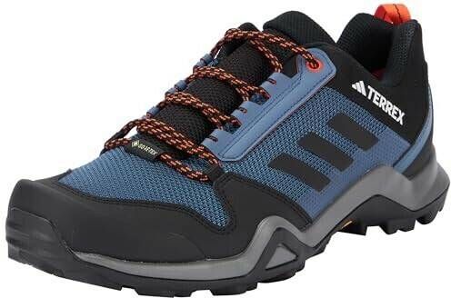 Intersport Adidas Terrex AX3 Gore-TEX Hiking Sneaker Wonder Steel core Black semi Impact orange Calzado de montaña