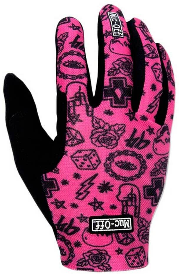 Intersport Muc-Off Mtb Long Gloves Men (20499)(20662) pink Guantes de ciclismo