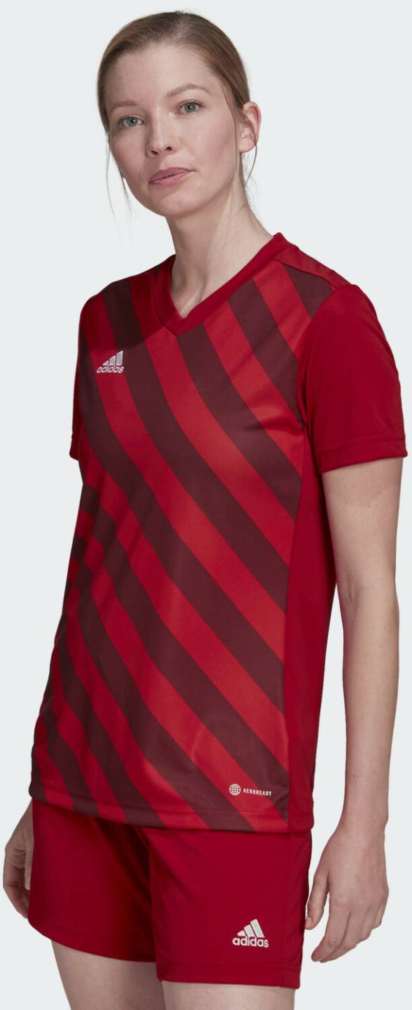 Intersport Adidas Entrada 22 Graphic Shirt Women (HE2984)(HE2989) team power red 2/shadow red Camisetas de fútbol