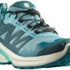 Intersport Salomon X Adventure GTX Womendusty turquoise/vanilla turquesa Zapatillas running