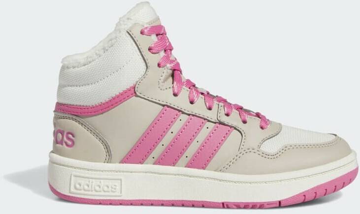 Intersport Adidas Hoops Mid 3.0 Kidswonder beige/pink fusion/off white Zapatillas de baloncesto