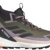 Intersport Adidas Trekkingschuhe Terrex Free Hiker 2 Gore-Tex IH3531 green Calzado de montaña