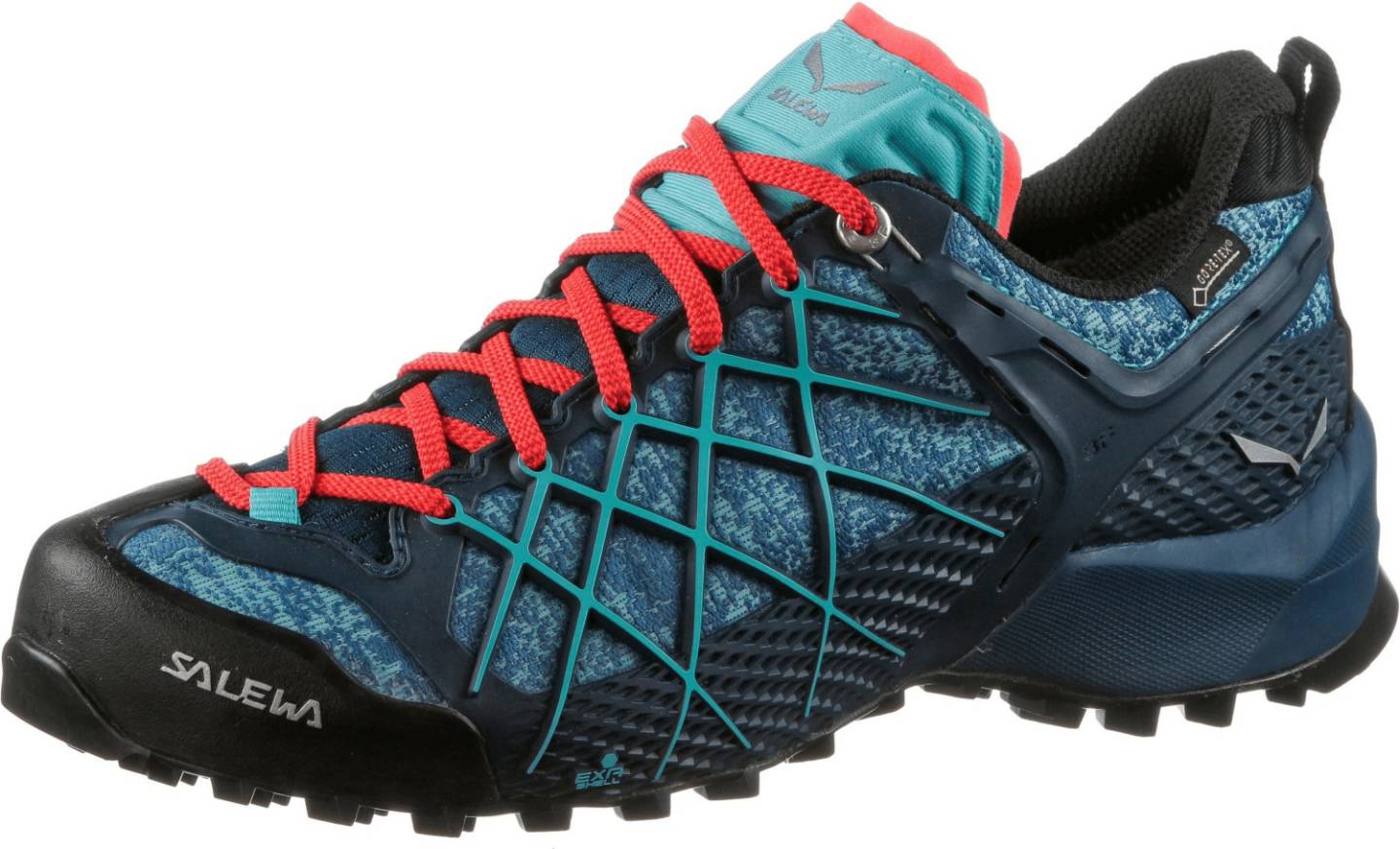 Intersport Salewa Wildfire GTX 2018 Womenblue/poseidon/capri Calzado de montaña