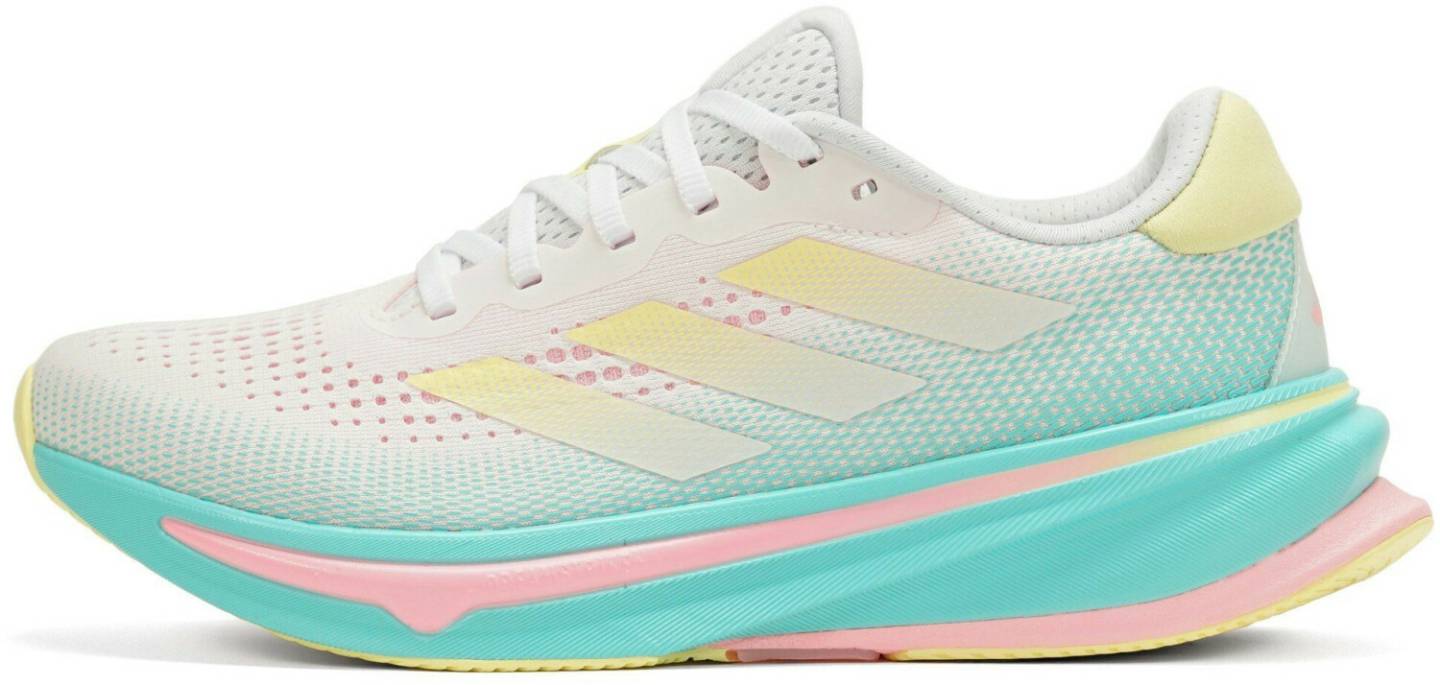 Zapatillas running Intersport Adidas Supernova Rise Women ftw white/almost yellow/flash aqua