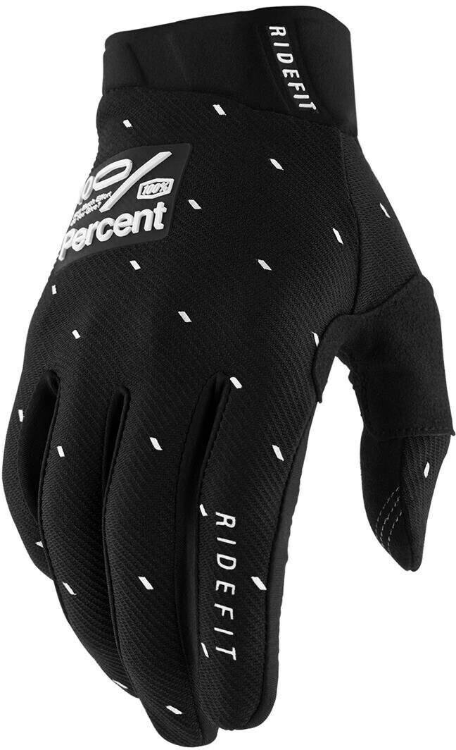 Intersport 100% Ridefit Slasher Glovesblack Guantes de ciclismo