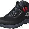 Calzado de montaña Intersport The North Face Cragstone Waterproof Mid Hiking Boot TNF black/vanadis grey