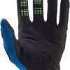 Guantes de ciclismo Intersport Fox Gloves dirtpaw blue green