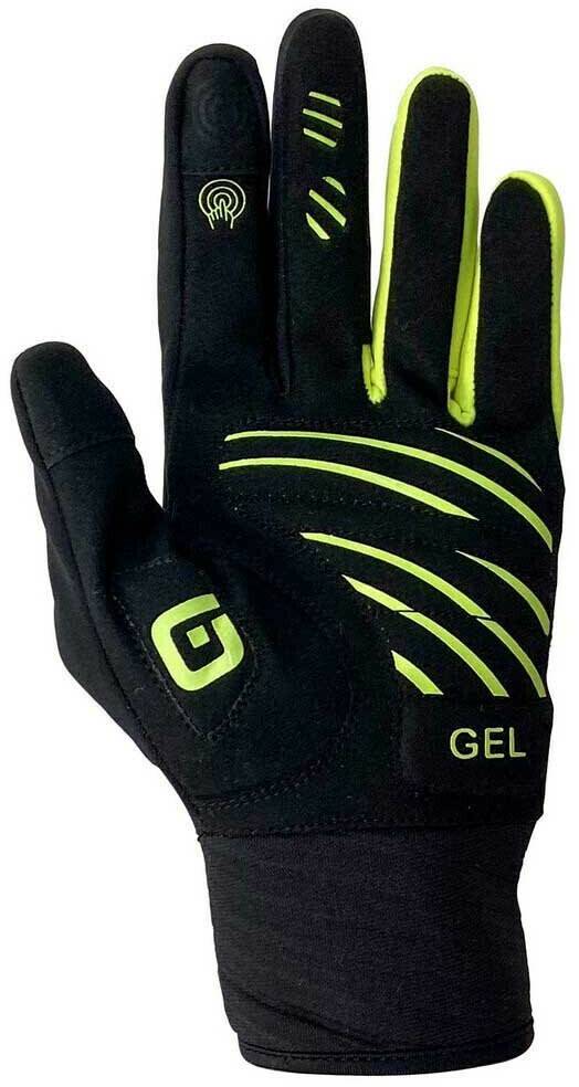 Guantes de ciclismo Intersport Alé Cycling Wind Long Gloves Men (L21047540-04) black