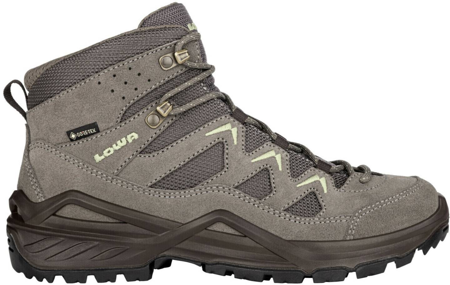 Calzado de montaña Intersport Lowa Sirkos Evo GTX Mid Women (320801)clove/avocado beige