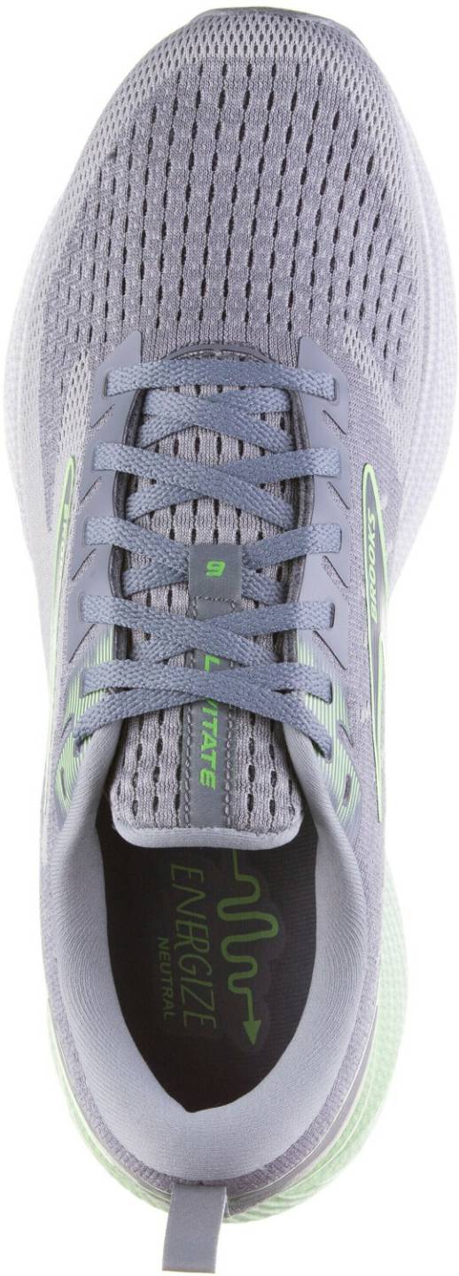 Zapatillas running Intersport Brooks Levitate 6grey/neon green gris