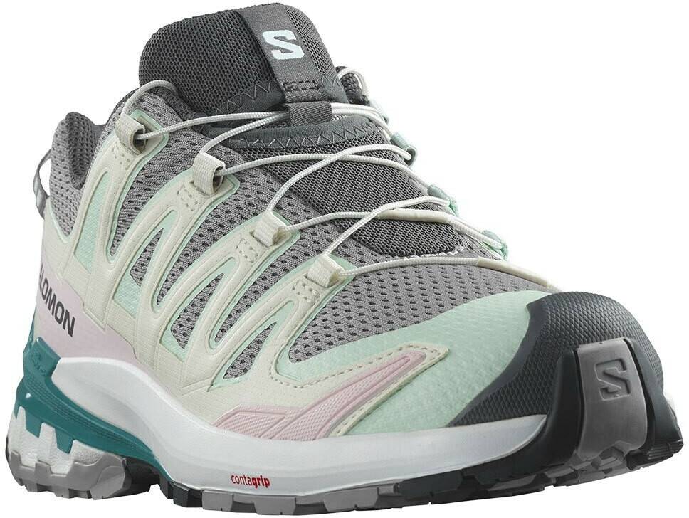 Intersport Salomon Xa Pro 3d V9 Womengull/white/bleached aqua gris Zapatillas running