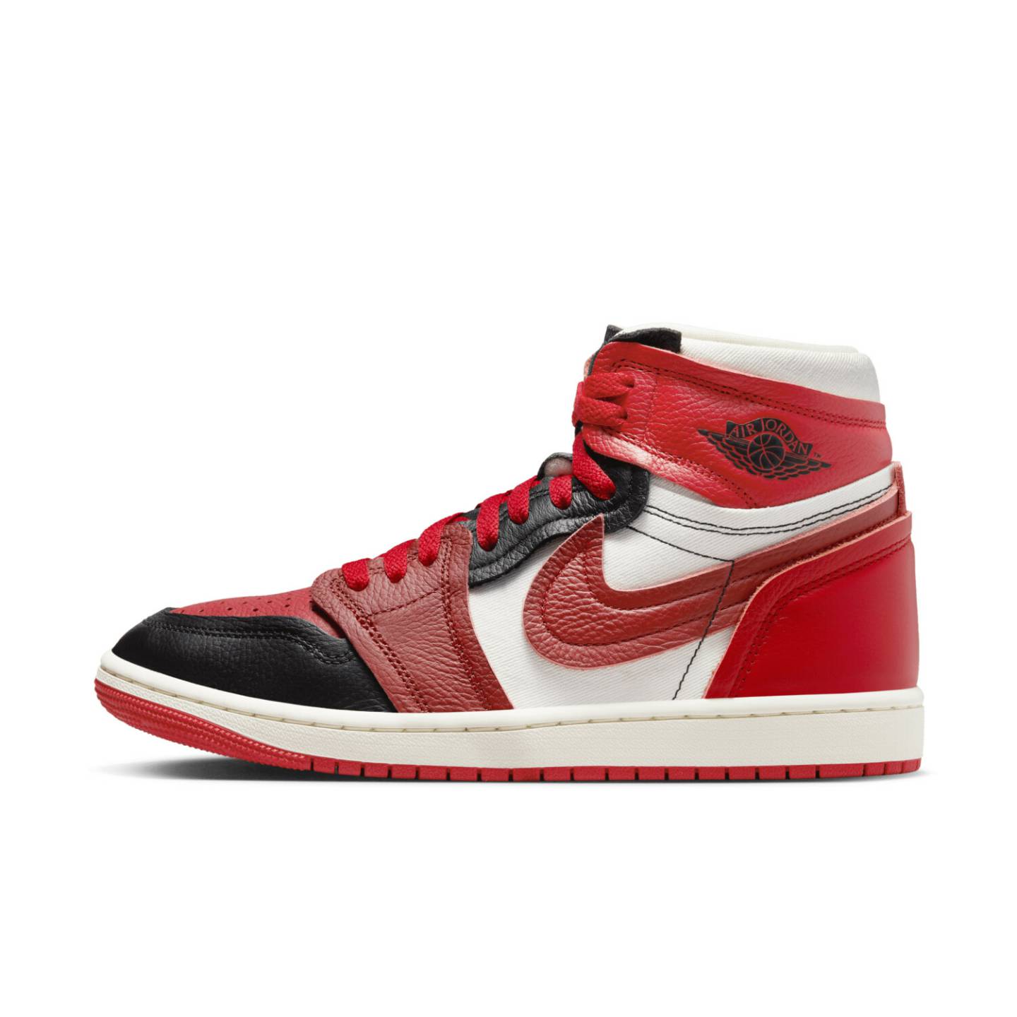 Zapatillas de baloncesto Intersport Nike Air Jordan 1 High MM WomenMM High sport red dune red black sail