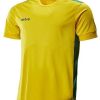 Intersport Mitre Charge SS Shirt Match Day (3951054)(3951306) yellow/emerald Camisetas de fútbol