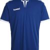 Intersport Hummel Core Ss Poly Jersey Youth (03636)blau (03636-7043) Camisetas de fútbol