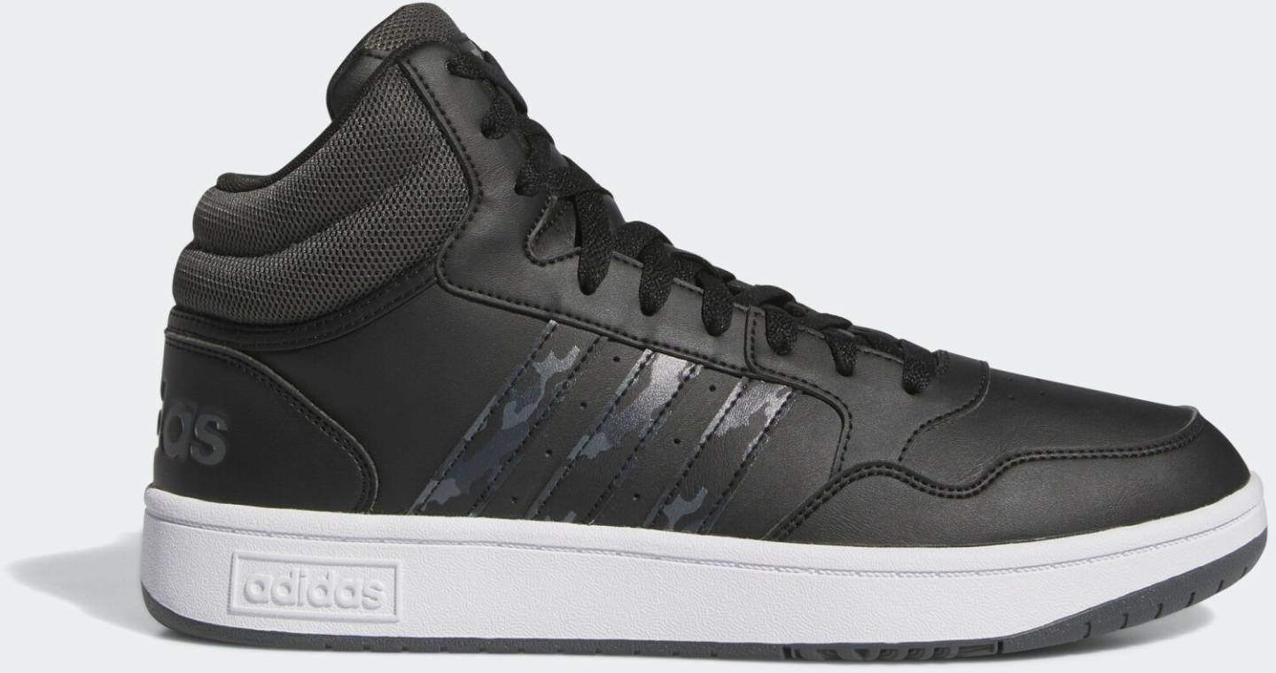 Zapatillas de baloncesto Intersport Adidas HOOPS 3 MID Sneaker Core Black Greysix Ftwwht