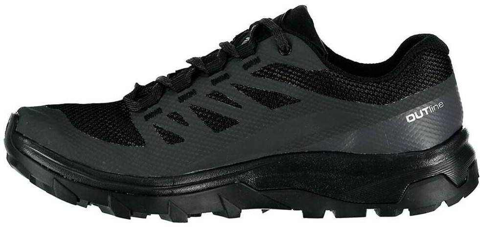 Intersport Salomon OUTline Low GTX Wphantom/black/magnet negro Calzado de montaña