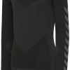 Camisetas de fútbol Intersport Hummel First Seamless Kids Jersey L/S black (202639-2001)