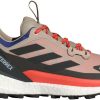 Intersport Adidas Terrex Free Hiker 2.0 LowHiking wonder beige/core black/semi impact orange multicolor Calzado de montaña