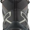 Intersport Salomon X Ultra Pioneer Mid GTX Womenmagnet/quiet shade/coral gold gris Calzado de montaña