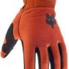 Intersport Fox Gloves defend thermo orange Guantes de ciclismo